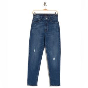 Lucky Brand Drew High Waist Mom Jeans, Panola Wash, 27 x 28